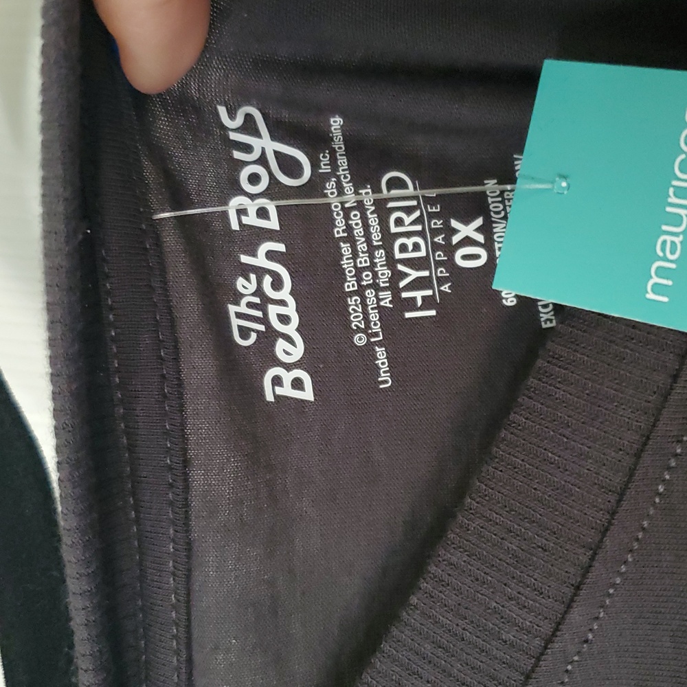 Maurices Graphic Tee - Gray with Blue and Red - Picture 4 of 5